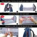 Shop SndMor Dark Blue Diaper Bag Backpack - Multifunctional with Bed Function Stroller Hooks Ideal for Moms & Dads | International Shipping - Buy Online on GoSupps.com