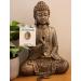 Golden Pyrite Crystal Worry Thumb Stone for Spiritual Stress Relief - Healing Energy, Reiki, Chakra Meditation Gift - Buy Online on GoSupps.com