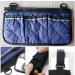 HIOPOIUYT Walking Frame Storage Pouches Geometric Square Wheelchair Bag Armrest Side Bags For Senior And Disabled Claret - Buy Online on GoSupps.com