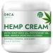 Hemp Cream with Hemp Oil - Soothing Arnica Cream Maximum Strength Muscle Cream - Muscle Cream for Joints and Cramps - MSM Cream with Tea Tree Oil  Peppermint Oil  Aloe Vera  Vitamin E - 4oz 4 Fl Oz (Pack of 1)