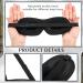 Bonuci 12 Pack Sleep Mask Blackout 3D Eye Mask - Ultralight Night Blindfold for Men Women | Adjustable Strap for Travel, Side and Back Sleepers - Purple Black Blue - Buy Online on GoSupps.com