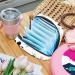 MUOOUM Menstrual Pad Bag (Cute Dog Paw) Multi-colored - Sanitary Napkin & Tampon Collection Bag for Women and Girls - Buy Online on GoSupps.com