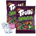 Trolli Tarantula Rubber Spiders 150g Each, with Ghost Stickers, Lactose Free and Gluten Free, Tarantula Fruit Candy in Different Flavors, Suitable for