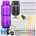 Wormhole Wireless Tattoo Pen Kit - Professional Rotary Machine for Beginners - Complete Tattoo Machine Kit with Cartridge Needles - TK039 - Buy Online on GoSupps.com