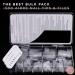 u201c500 AIRRE Pro Acrylic Nail Tips & Files Set with Box - French Square Half Cover False Nails for Salons & Home DIY - Clear Coloru201d - Buy Online on GoSupps.com