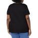 JMS Women's Plus-Size Cool DRI Short Sleeve V-Neck Tee - 3X Black - Buy Online on GoSupps.com