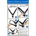 Posture Corrector for Men and Women - Adjustable Upper Back Brace for Thoracic Kyphosis - Back, Neck, and Shoulder Pain Relief - Improve Posture - Medium - Buy Online on GoSupps.com
