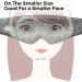 EEMOL 3D Contoured Cup Side Sleep Mask - 100% Blackout Eye Shade Cover for Side Sleepers - Ideal for Lash Extensions, Travel, Yoga, and Naps - Buy Online on GoSupps.com