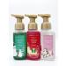 Bath & Body Works Holiday Trio Gentle Foaming Hand Soap Set - Winter Candy Apple Vanilla Bean Noel Champagne Toast - Shop Internationally - Buy Online on GoSupps.com