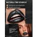 Buy Black Glitter Lip Gloss & Diamond Shimmer Lipstick | High Pigment Waterproof Metallic Matte Lipsticks for Women - Long Lasting Sparkling Liquid Lipstick #10 Black - Buy Online on GoSupps.com
