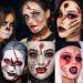 Billzar Halloween Fake Scars Tattoos Kit - 138+ PCS for Men, Women, and Kids - Zombie Makeup, Face Stitches, Temporary Chucky Scar, Scab, and Scratches - Halloween Wound Stickers - 18 Sheets - Buy Online on GoSupps.com