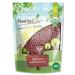 Organic Adzuki Beans, 3 Pounds  Non-GMO, Sproutable, Whole Raw Dried Azuki Beans (Red Mung Beans), Vegan, Kosher, Bulk Organic Beans. Rich in Minerals, Dietary Fiber and Protein 3 Pound (Pack of 1)