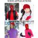 Geyoga 3 Hole Winter Knitted Full Face Cover Balaclava Ski Mask - Red, Adult Size | Ideal for Outdoor Sports - Buy Online on GoSupps.com