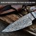 BigCat Handmade Damascus Hunting Knife with Sheath - 10' Fixed Blade Walnut Handle | EDC Survival Knife for Men - Buy Online on GoSupps.com
