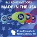 Glue Dots Dot N' Go Glue Dot Dispenser with 200 Removable Double-Sided Adhesive Poster Dots  3/8-Inch  Clear  1 Pack 1 Pack Poster Dots Dispenser - Buy Online on GoSupps.com