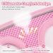 Escape-Proof Adjustable Cat Harness & Lead Set | Reflective Mesh Vest for Walking | Small Dogs & Puppies | Size M Pink - Buy Online on GoSupps.com