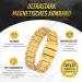 Magnetrx Titan Magnet Hardship for Men | Triple Strength Magnetic Tape with High-Quality Folding Cap & Adjustable Length - SIST TOOL (Gold) - Buy Online on GoSupps.com