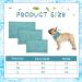 Cooling Collar for Dogs - Summer Neck Cooling Bandana | Breathable Heat Discharge || Blue L - Buy Online on GoSupps.com