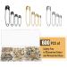 Mr. Pen Safety Pins Assorted 600 Pack - Small & Large Safety Pins in Gold, Silver, and Black - Bulk Safety Pins for Clothes - Buy Online on GoSupps.com