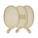3 Packs Premium Natural Exfoliating Loofah Sponge Pad Made with Eco-Friendly Biodegradable Shower Luffa Sponge Soft Loofah for Women and Men