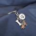 Ensianth Dog Keychain Gift | Perfect Puppy & Dog Lover Keyring | Paw Print Keychain for Dog Owners | Ideal Gift for Mom Dad & Shepherd Fans - Buy Online on GoSupps.com