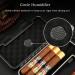 Travel Cigar Humidor Case with Humidifier Portable Cigar Humidor for 3-5 Cigars Waterproof Airtight Durable and Crushproof Cigar Box Gift for Men 3 cigars - Buy Online on GoSupps.com