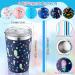 Zubebe 6-Piece Toddler Tumblers Set | Stainless Steel Spill-Proof Insulated Cups with Silicone Straw | 12oz Kids Water Bottle for Girls and Boys - Buy Online on GoSupps.com