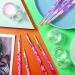 10 Piece Nail Design Manicure Care Tools + 3 Piece Clear Dappen Dish Cup + 7 Piece Acrylic Nail Brush Set for DIY Nail Art - Perfect for Christmas & Halloween Gifts - Buy Online on GoSupps.com