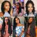 Xtrend 8 Packs 8 Inch Soft Springy Afro Twist Hair Pre-Separated Spring Twist Hair for Faux Locs Natural Black Marley Twist Crochet Braiding Hair Synthetic Hair Extensions for Black Women 1B# 8 Inch (Pack of 8) 1B# - Buy Online on GoSupps.com