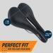 Bikeroo Memory Foam Bike Seat - Comfortable Saddle for Men and Women - Compatible with Peloton, Stationary, Mountain, Road, & Exercise Bikes - Sport Foam Cushion for Enhanced Comfort - Buy Online on GoSupps.com