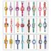 Kids Cartoon Watch Temporary Tattoos - Glow in the Dark Luminous Fake Tattoos for Boys and Girls - Car Dinosaur Space Robot Party Favor Stickers - Buy Online on GoSupps.com