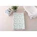 The Gilded Bird Wedge Baby Changing Mat w/Raised Sides Change Pad 69cm x 44cm Extra Thick Wipeable (Lovely Leaves Green) - Buy Online on GoSupps.com