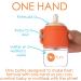 PopYum 9oz Orange Anti-Colic Formula Baby Bottles 3-Pack | Easy Mixing & Dispensing | Includes 2 Nipples - Buy Online on GoSupps.com