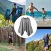 Lambo Cooling Cape Lightweight Portable Soft Hooded Cape - Sun Protection Clothing for Mountaineering Outdoor Sports Cooling Shawl for Women and Men - Buy Online on GoSupps.com
