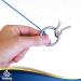 Stainless Steel Hook and Ring Swing DIY Kit - Indoor Outdoor Ring Toss Game for Endless Fun! - GetMovin Sports - Buy Online on GoSupps.com