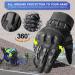 TBusingoto Tactical Gloves for Men - Touchscreen Motorcycle & Outdoor Gloves for Airsoft Paintball Hunting Climbing - Black - Buy Online on GoSupps.com