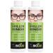 Biolab organic glasses cleaner and screen cleaner - advantage pack 500-2 x refill bottle 250 ml for glasses cleaning spray for glasses cleaning and display cleaning silicone -free alcohol -free 250 ml (2 -pack)