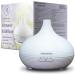 300ml Essential Oil Humidifier & Aroma Diffuser - LED Ultrasonic Aromatherapy for Home & Office - Buy Online on GoSupps.com