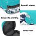 Japanese Waves Women's Portable Napkin Storage Bag | Ideal Menstrual Cup & Breastfeeding Pillow Holder for Women & Teens - Buy Online on GoSupps.com