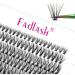 Fadlash 14mm D Curl Cluster Eyelash Extensions - 30 Root Individual Lashes, 0.07mm Thickness - Buy Online on GoSupps.com