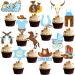 Cowboy Cupcake Cake Toppers Western Theme Cake Topper Cowboy Cake Picks Cake Decoration for Kids Cowboy Birthdays Party Cowgirl Party Supplies Western Decorations - Buy Online on GoSupps.com