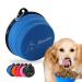 Petsation - dog bowl foldable for on the go the original food bowl dog ideal for everyday life - 1000 ml water bowl - drinking bowl for the dog - travel bowl Fressnapf napf (2 x 1000 ml) 2 x 1000 ml blue