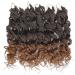 Goddess Curly Box Braids Crochet Hair 3X Wavy 18 Inch 1B/30 - Pack of 6 | Synthetic Fiber Braiding Hair Extension for Black Women - Buy Online on GoSupps.com