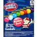 Bubble Gumballs 8 Assorted Fruit Flavours - Approx 440 Small Gum Balls Packed in a sealed Pouch Ideal For Gumball Machine Refill - Buy Online on GoSupps.com