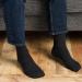 EvoNation Men's Knee High Compression Socks 20-30 mmHg - Large, Black - Buy Online on GoSupps.com