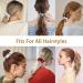 TRUEIN Silk Scrunchies for Women Girls Soft Satin Hair Scrunchies Big Elastic Scrunchy Hair Bands and Large Hair Ties Ropes Traceless Scrunchies Set for Thick Thin Hair Bobbles - Buy Online on GoSupps.com