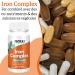 Now Foods Iron Complex (Iron Complex) 27mg 100 Vegan Tablets Lab Tested Iron Vitamins Gluten Free Soy Free Vegetaria - Buy Online on GoSupps.com