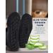 Pembrook Moisturizing Spa Socks - 2 Pairs Aloe Infused, Fuzzy Non Skid Gel Sleeping Socks - Color Set 001 - Buy Online on GoSupps.com