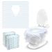 Extra Large Disposable Toilet Seat Covers - Individually Wrapped for Adults, Kids, and Toddlers - Water Proof and Nonslip - Ideal for Travel and Public Restrooms - Buy Online on GoSupps.com