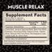 Crystal Star Muscle Relax - 60 Vegetarian Capsules for Natural Relief - Buy Online on GoSupps.com